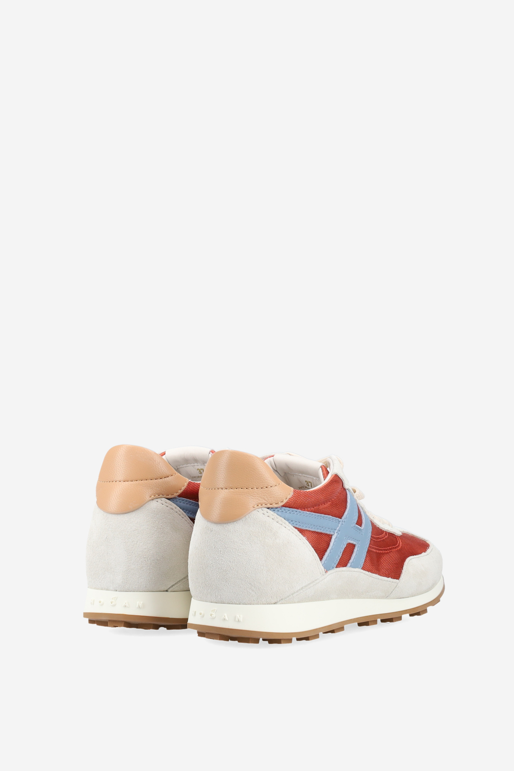 H699 nylon/suede sneakers