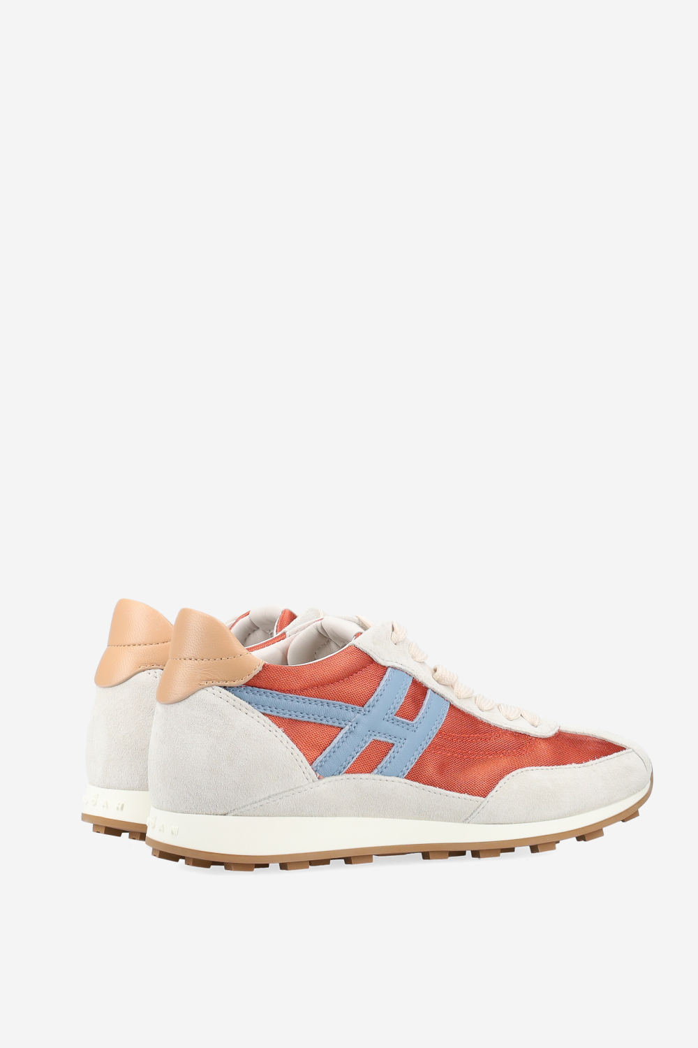 H699 nylon/suede sneakers