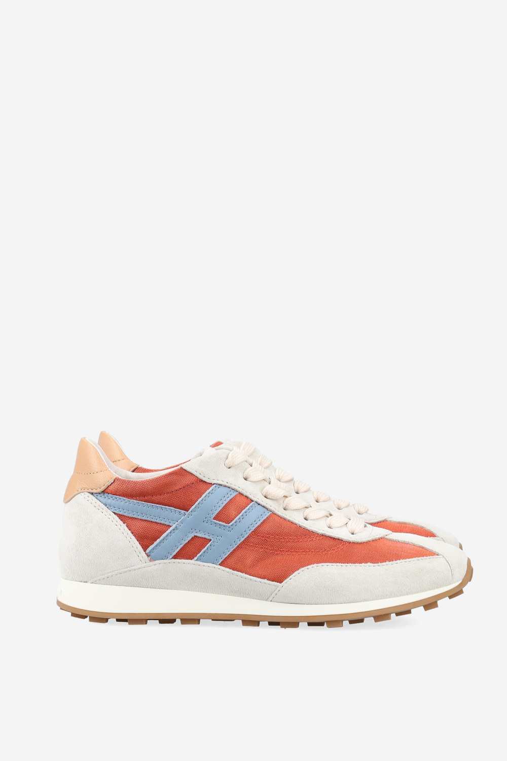 H699 nylon/suede sneakers