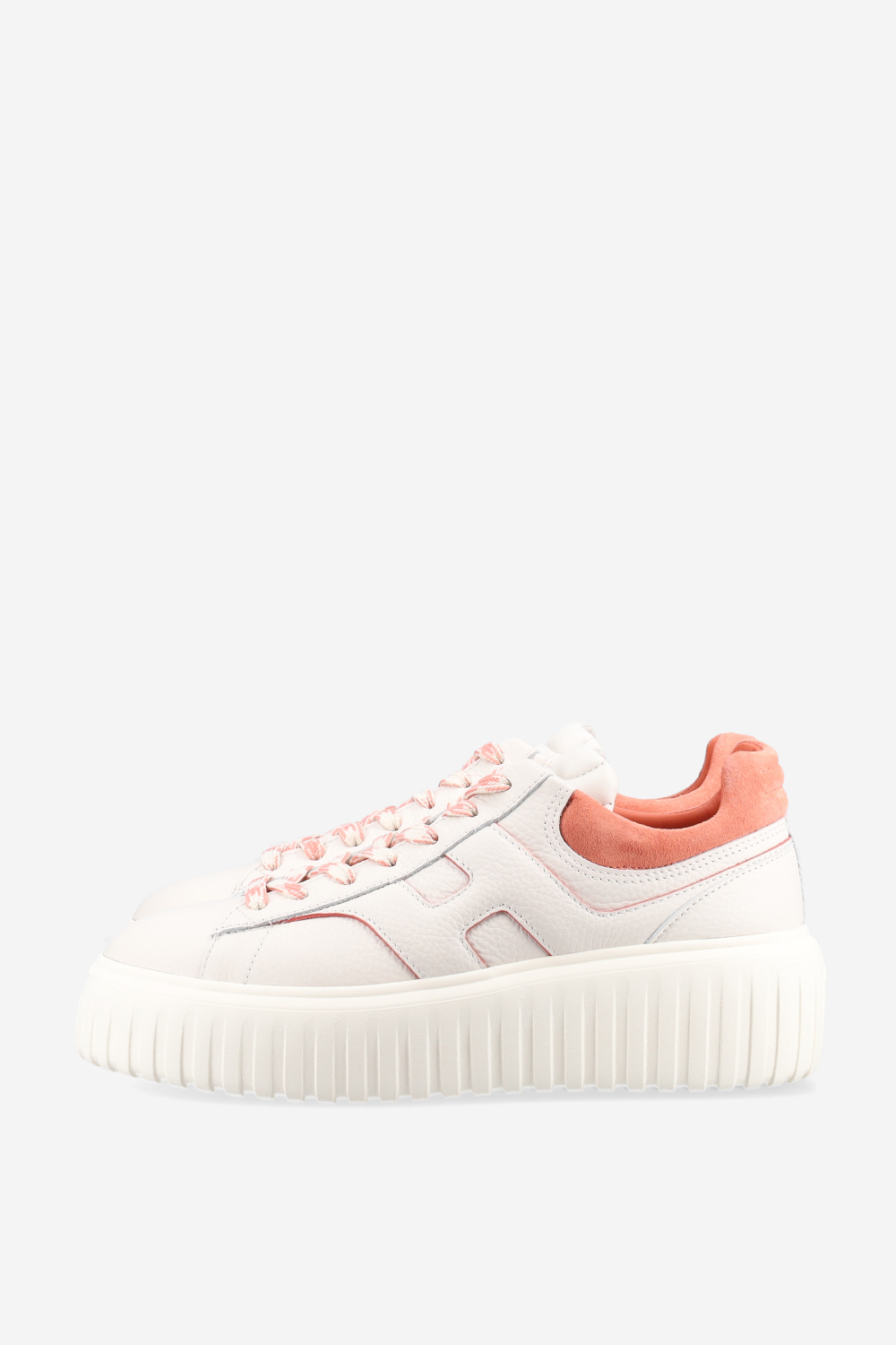 H-stripes leather sneakers