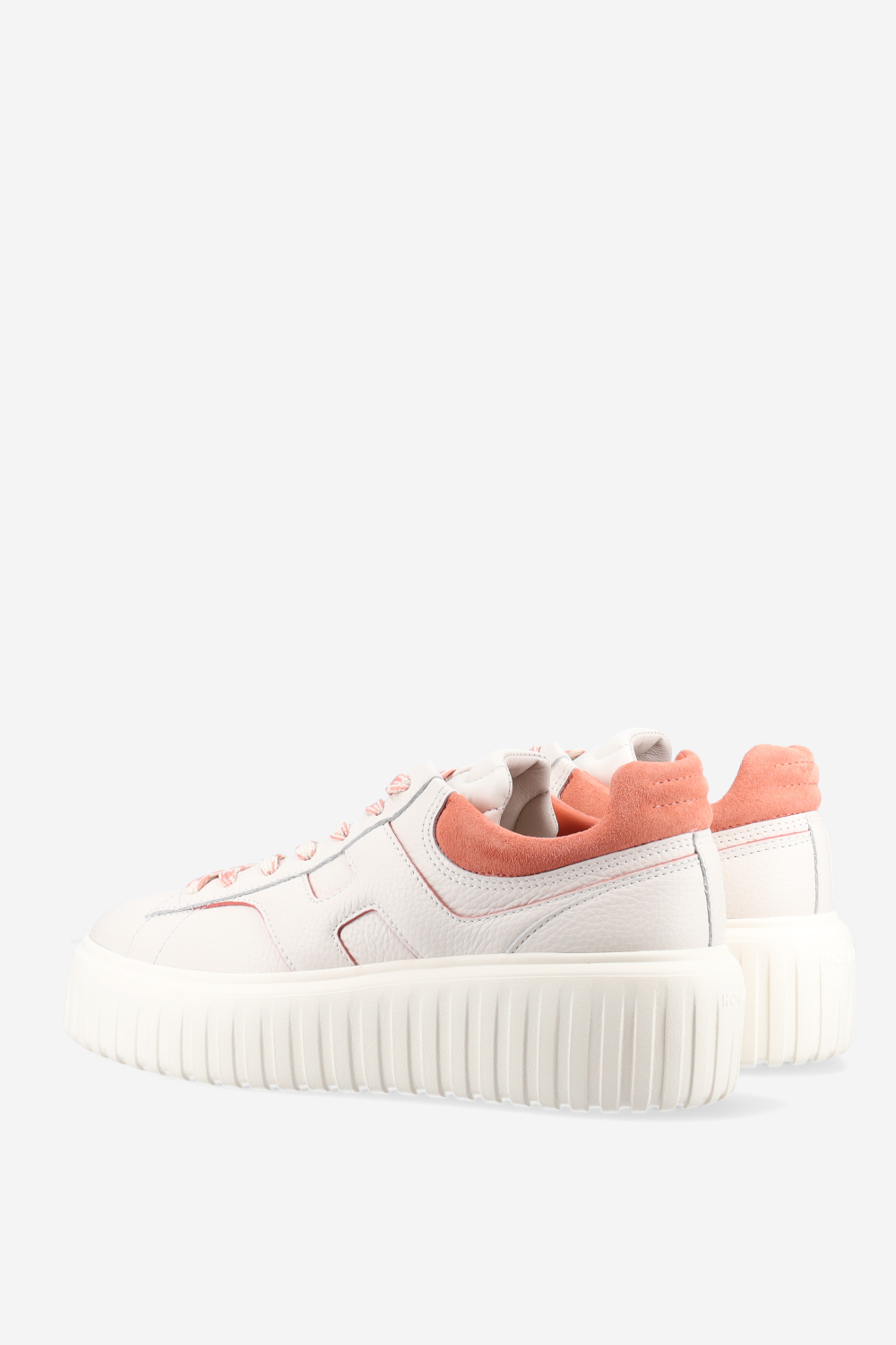 H-stripes leather sneakers
