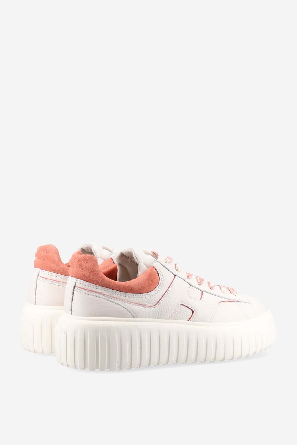 H-stripes leather sneakers