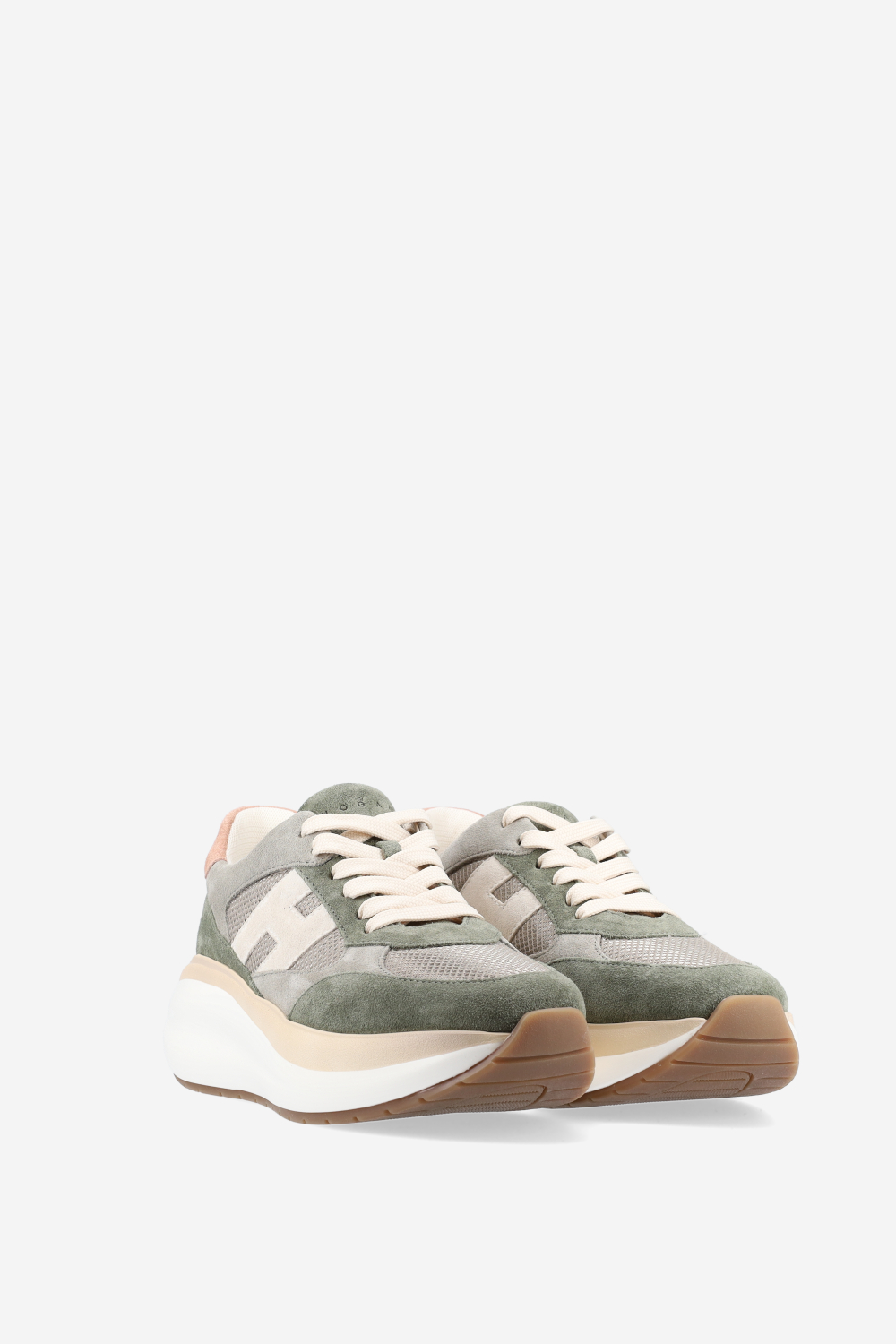 H714 suede sneakers