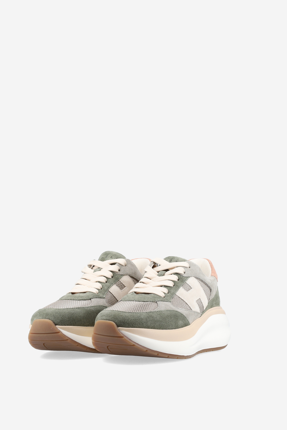 H714 suede sneakers