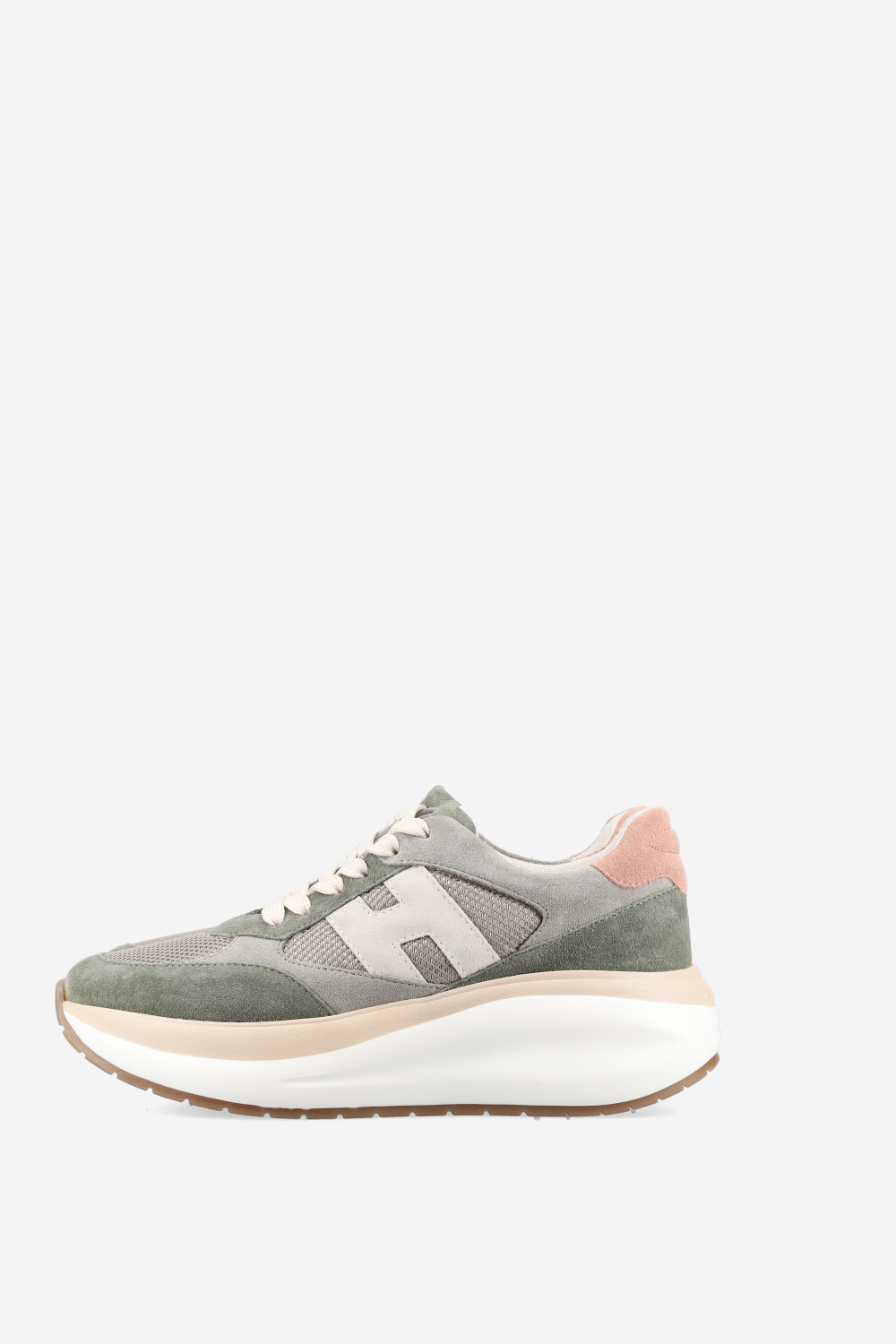 H714 suede sneakers