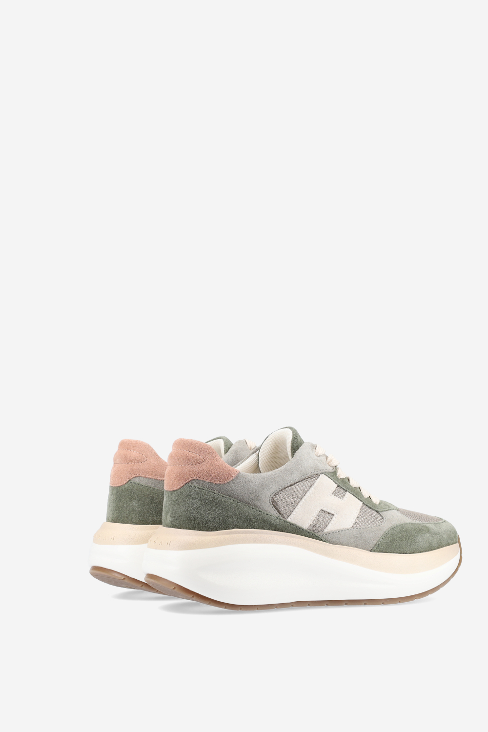 H714 suede sneakers