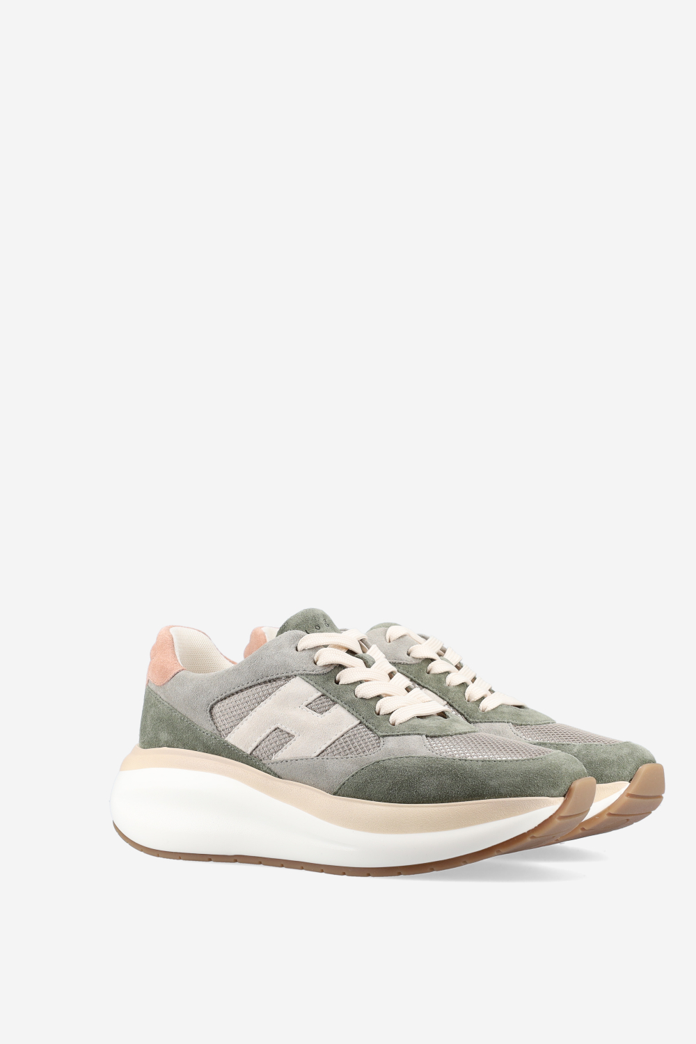 H714 suede sneakers