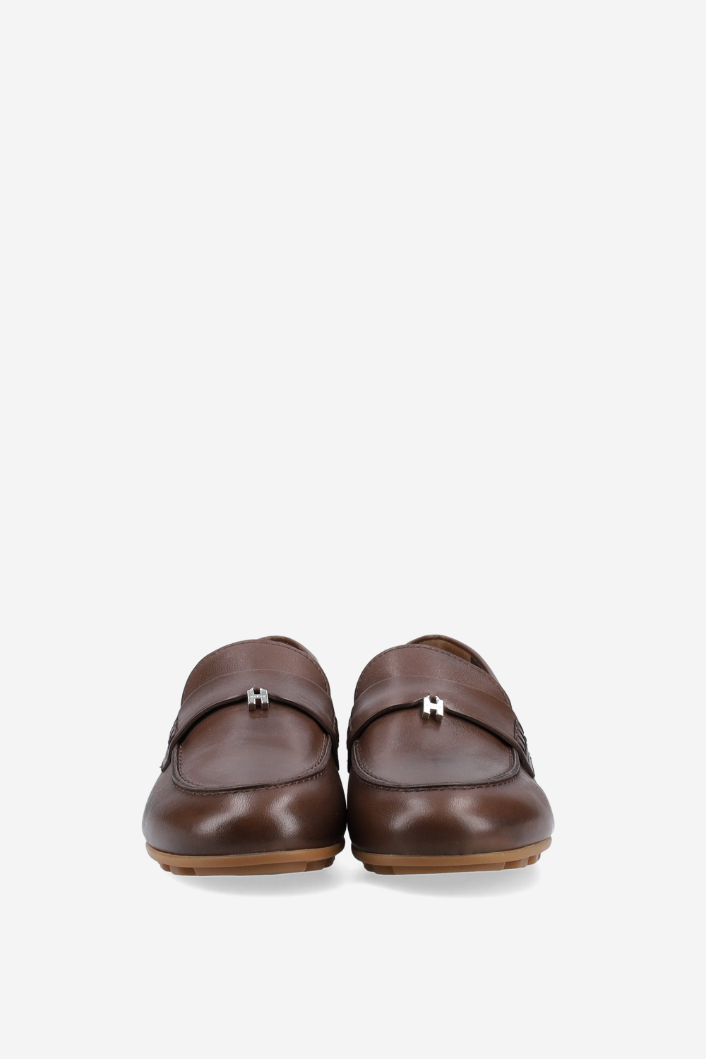 H693 leather loafers