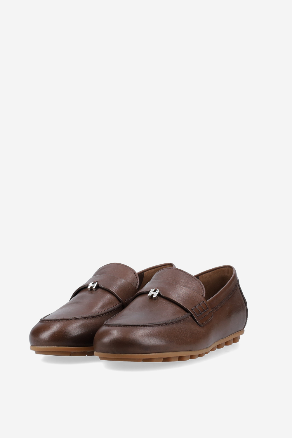 H693 leather loafers