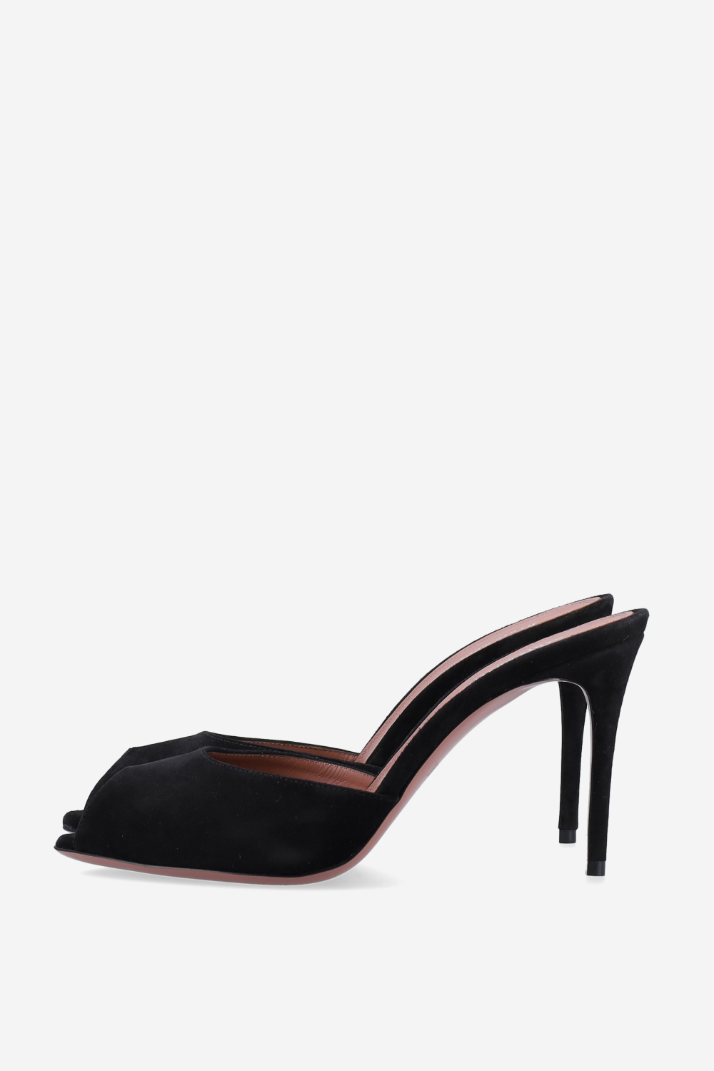 Vera suede open toe mules