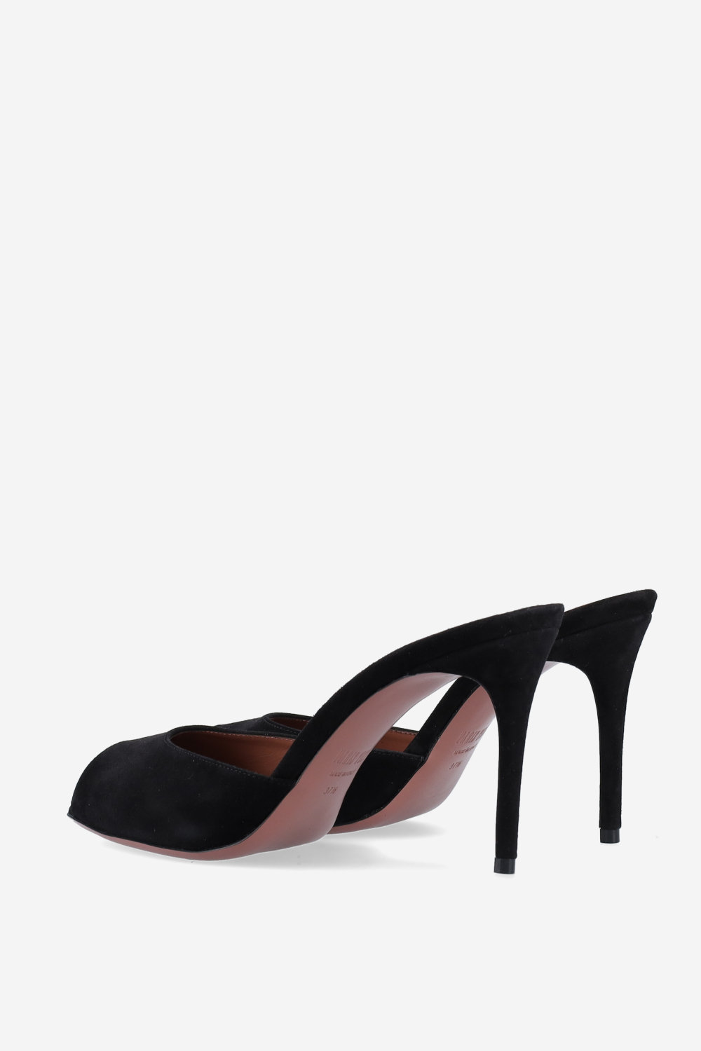 Vera suede open toe mules