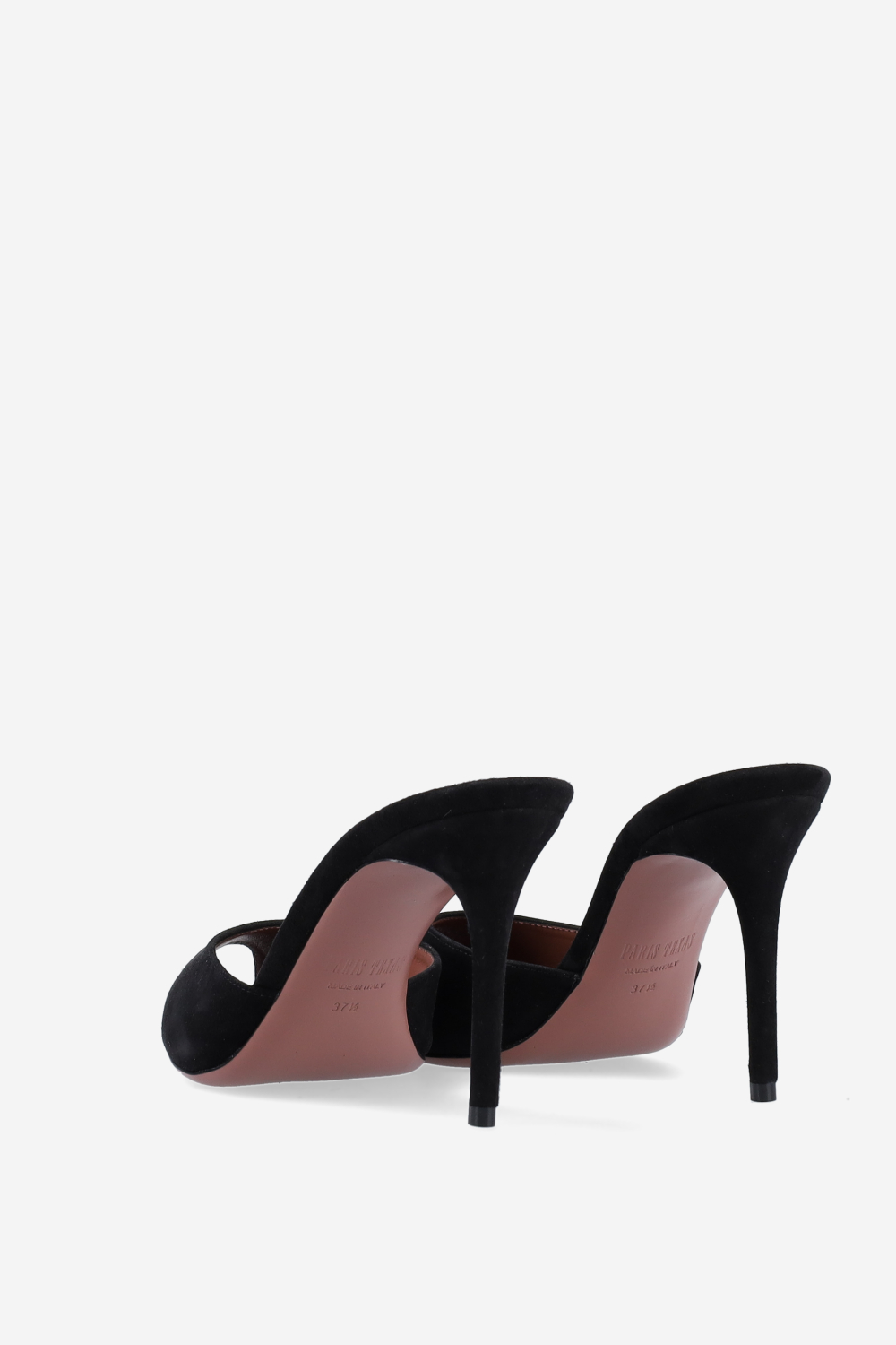 Vera suede open toe mules