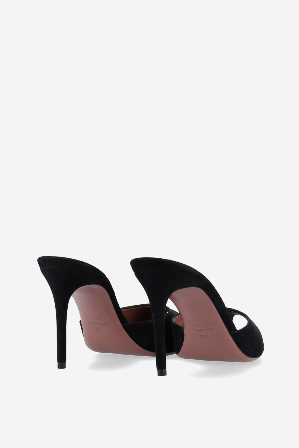 Vera suede open toe mules