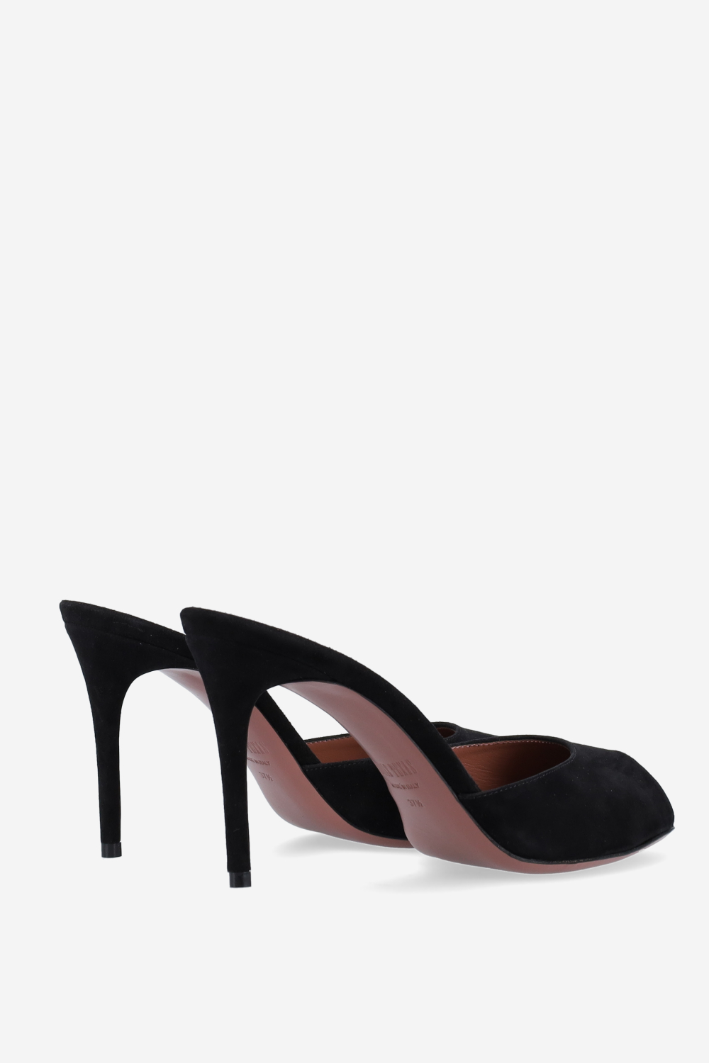 Vera suede open toe mules