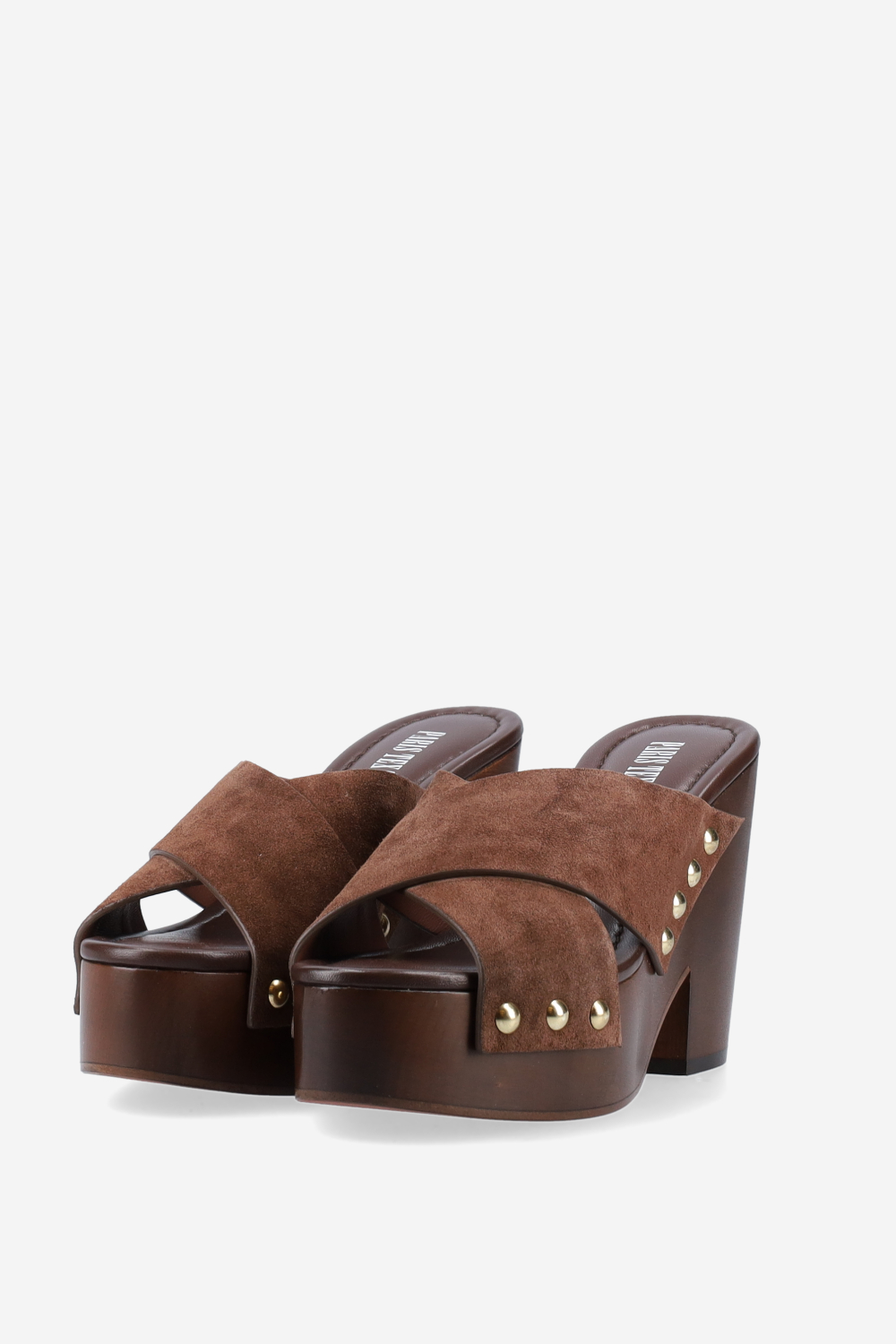 Marisol suede platform mules