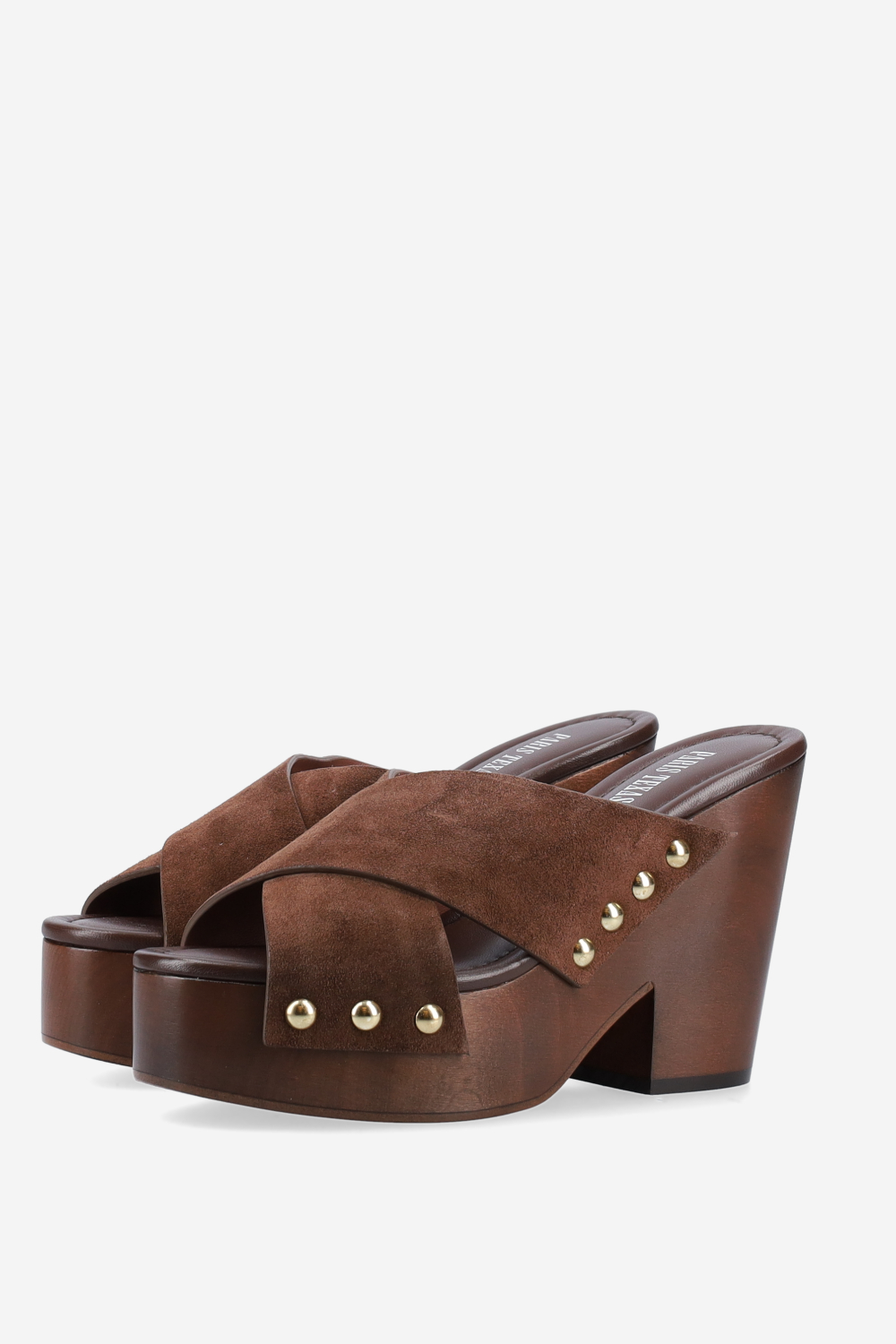 Marisol suede platform mules