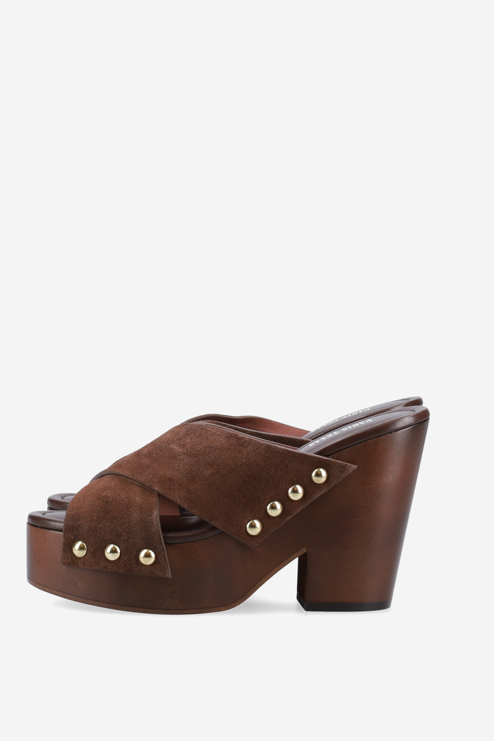 Marisol suede platform mules