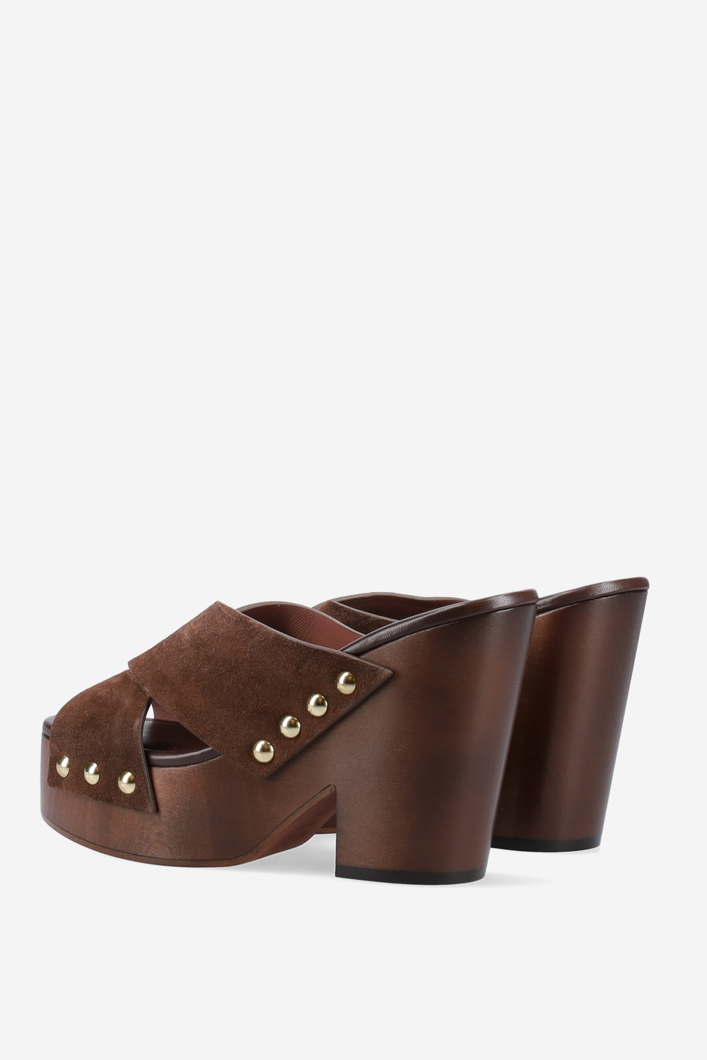 Marisol suede platform mules