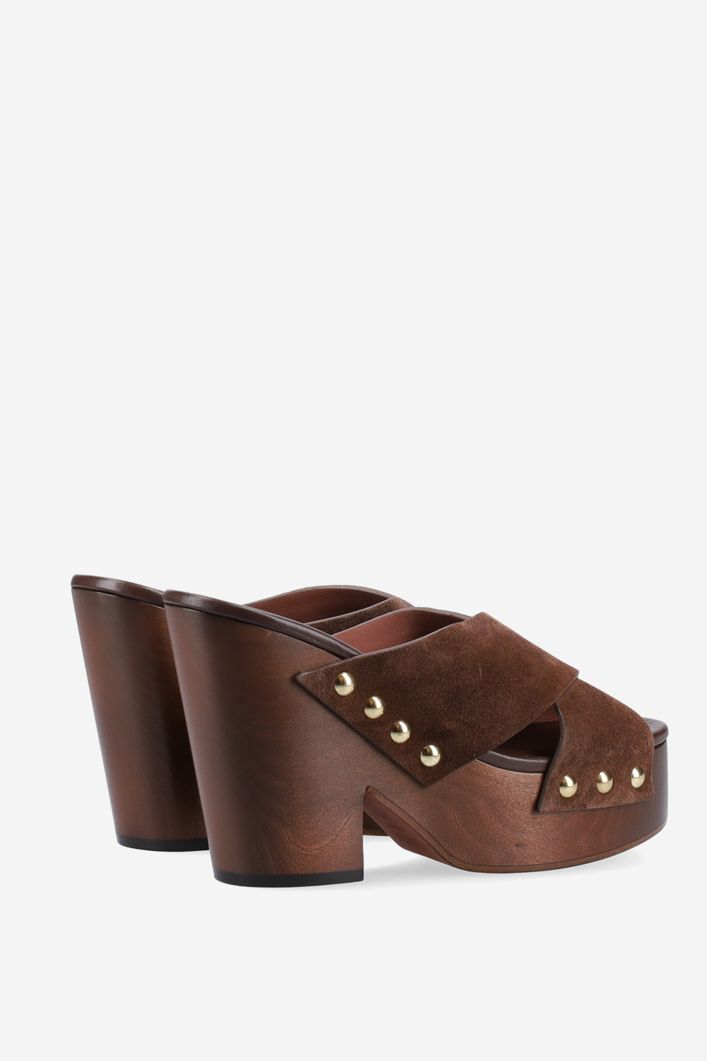 Marisol suede platform mules