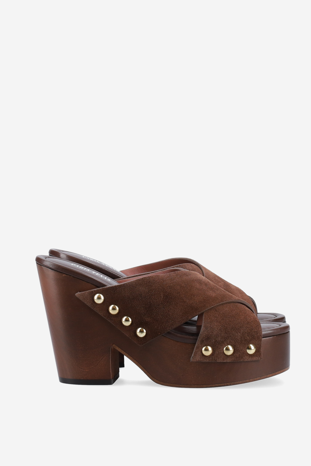 Marisol suede platform mules