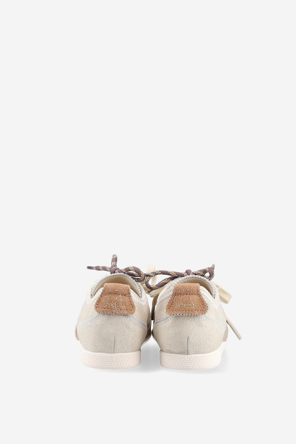 Ikigai crackle leather sneakers
