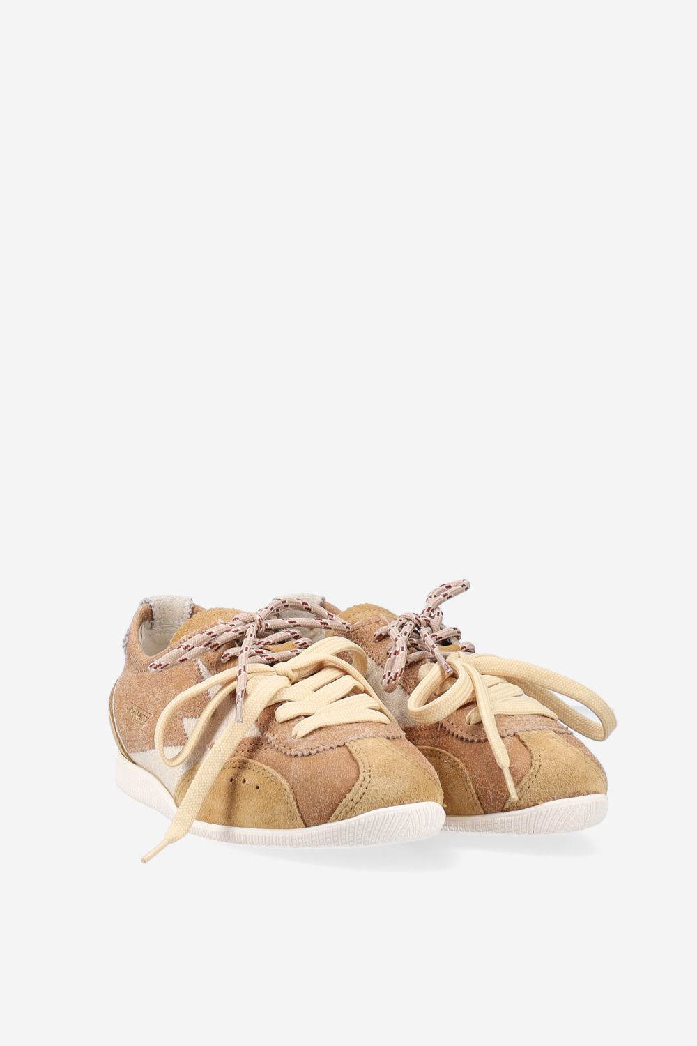 Ikigai crackle suede sneakers