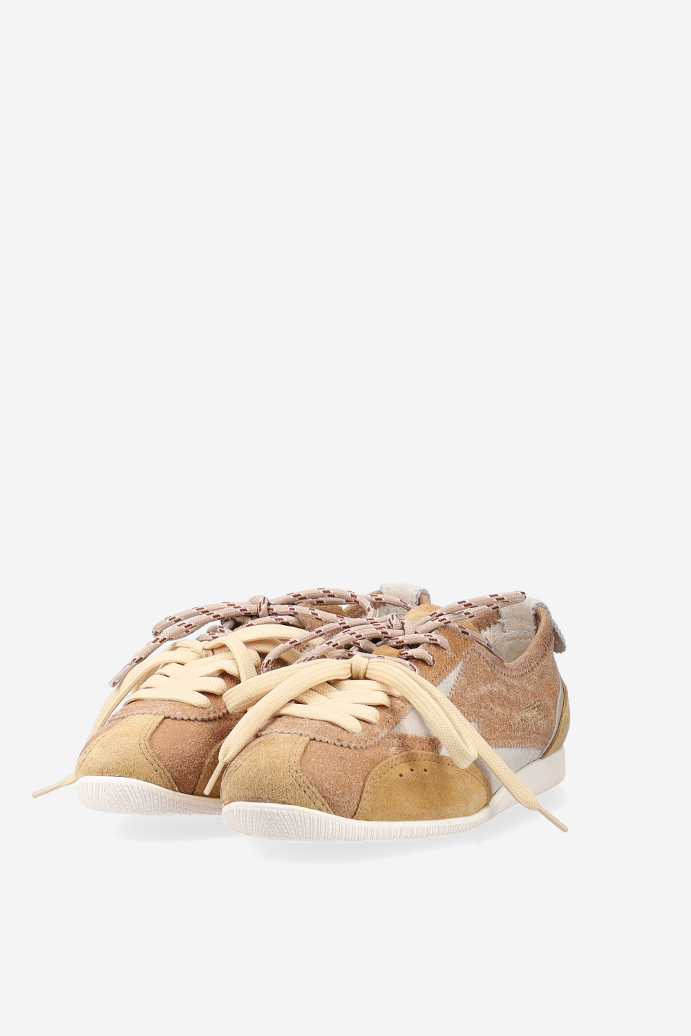 Ikigai crackle suede sneakers