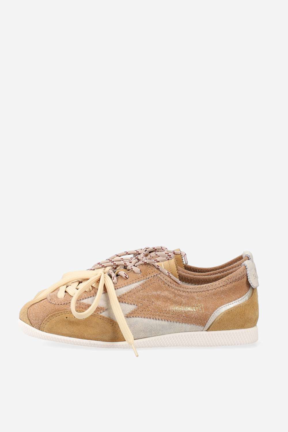 Ikigai crackle suede sneakers