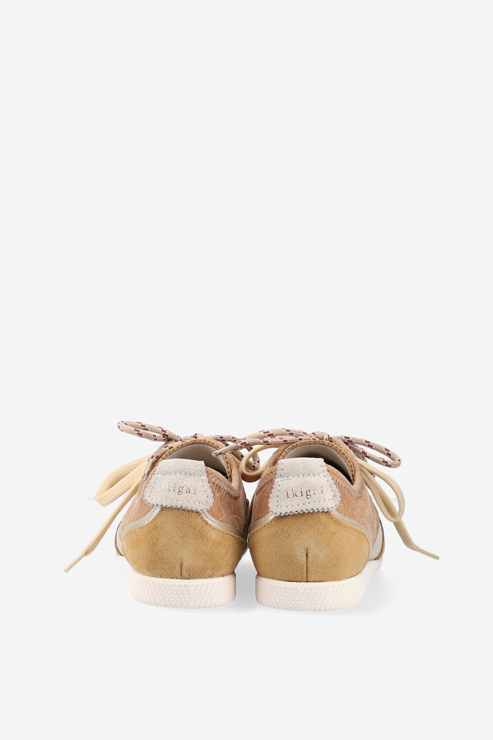 Ikigai crackle suede sneakers