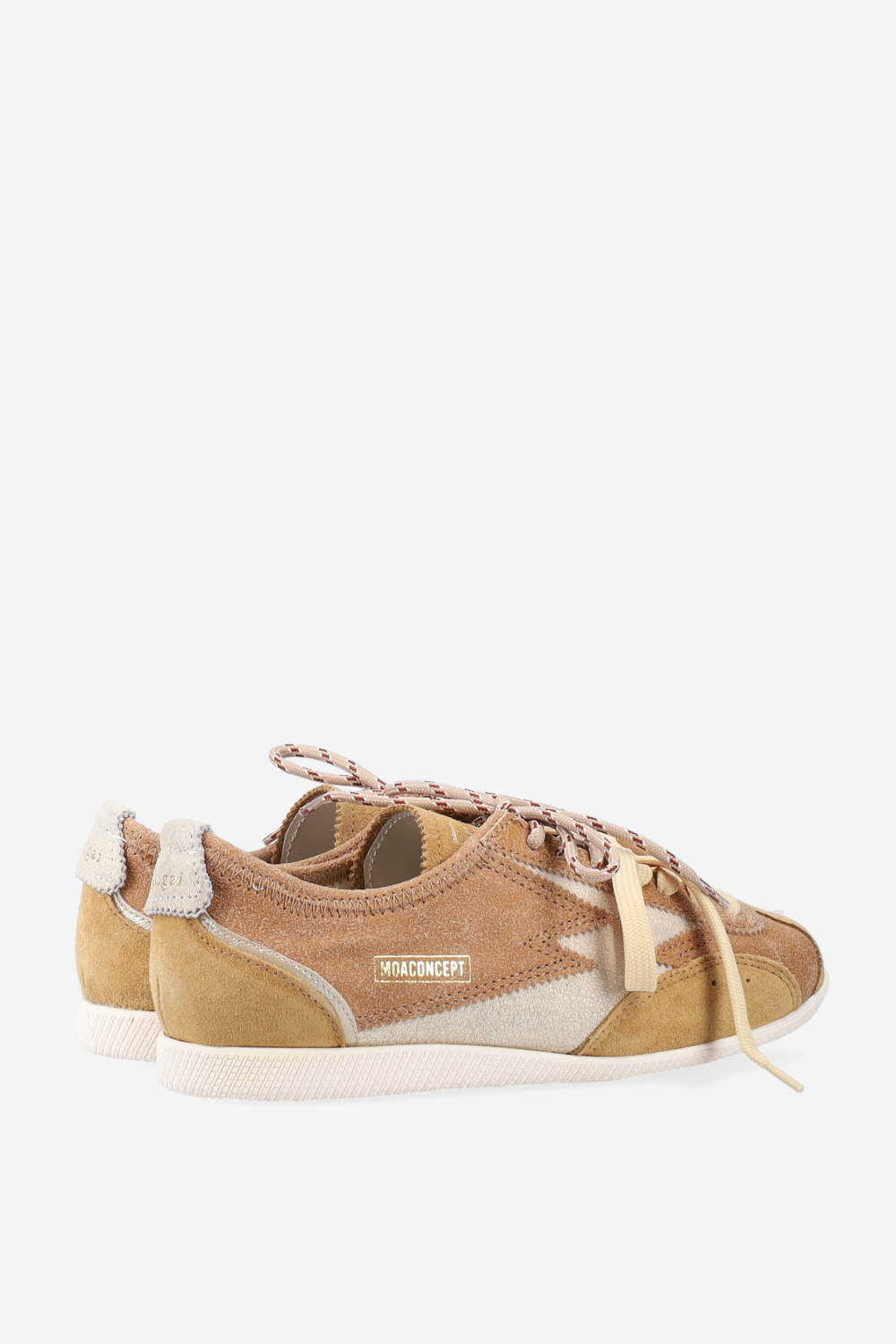 Ikigai crackle suede sneakers
