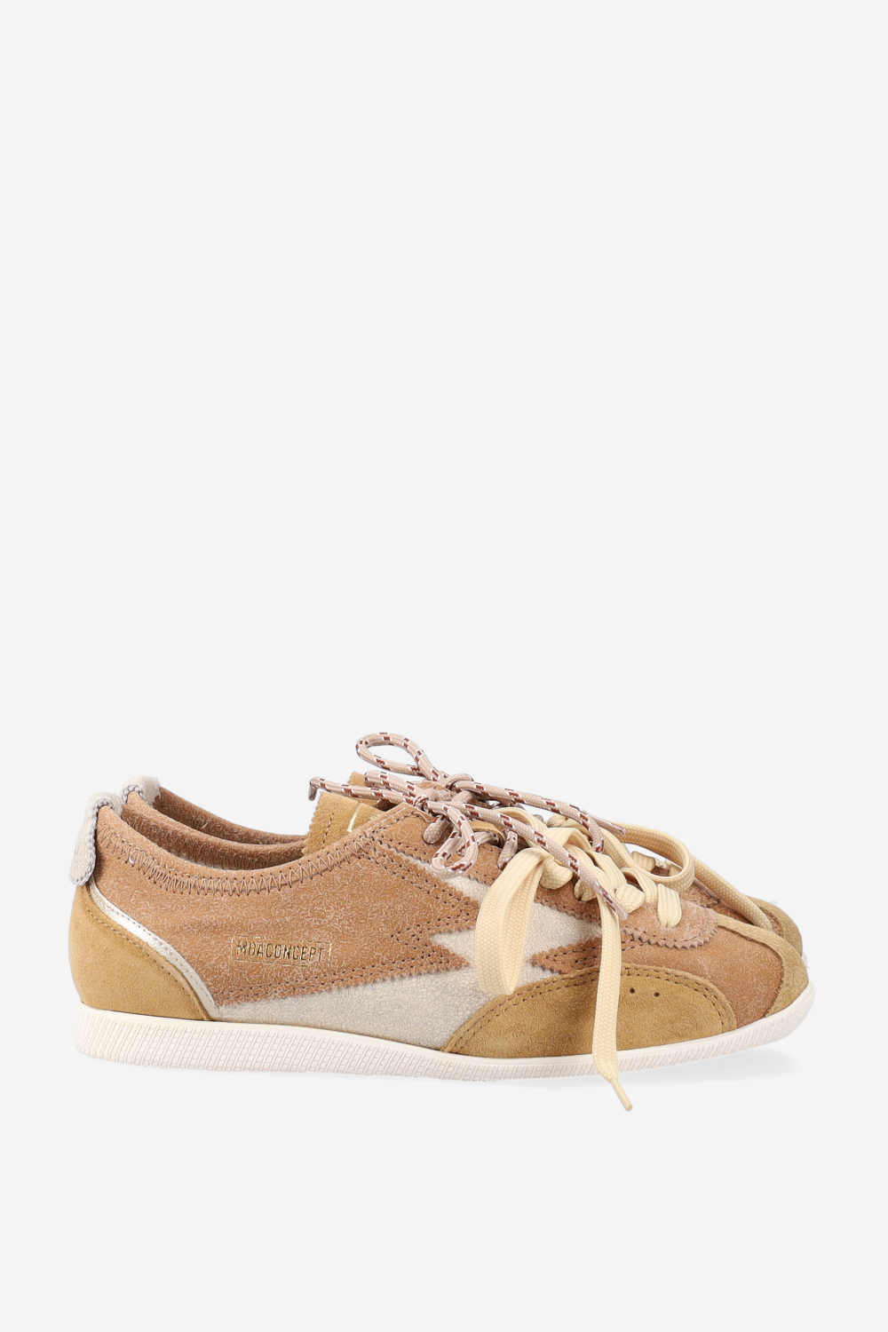 Ikigai crackle suede sneakers
