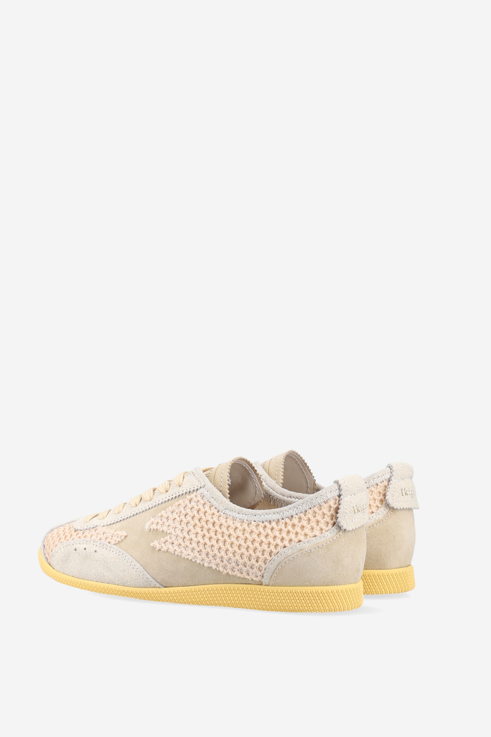 Ikigai crackle suede sneakers