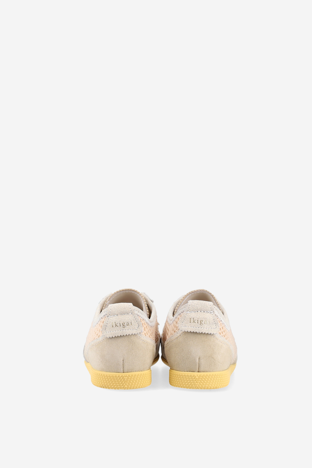 Ikigai crackle suede sneakers