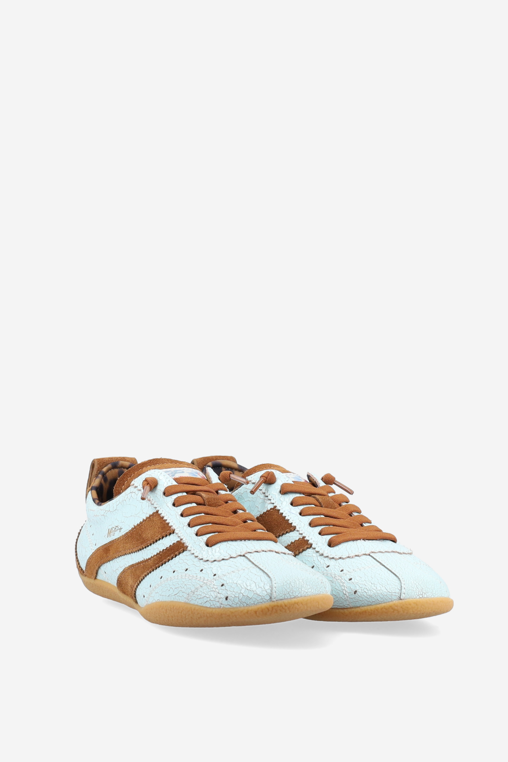 Runaway leather sneakers