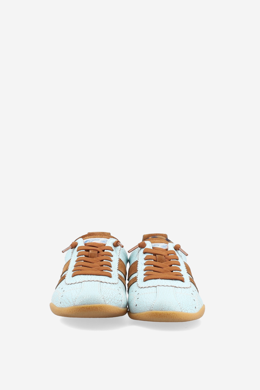 Runaway leather sneakers