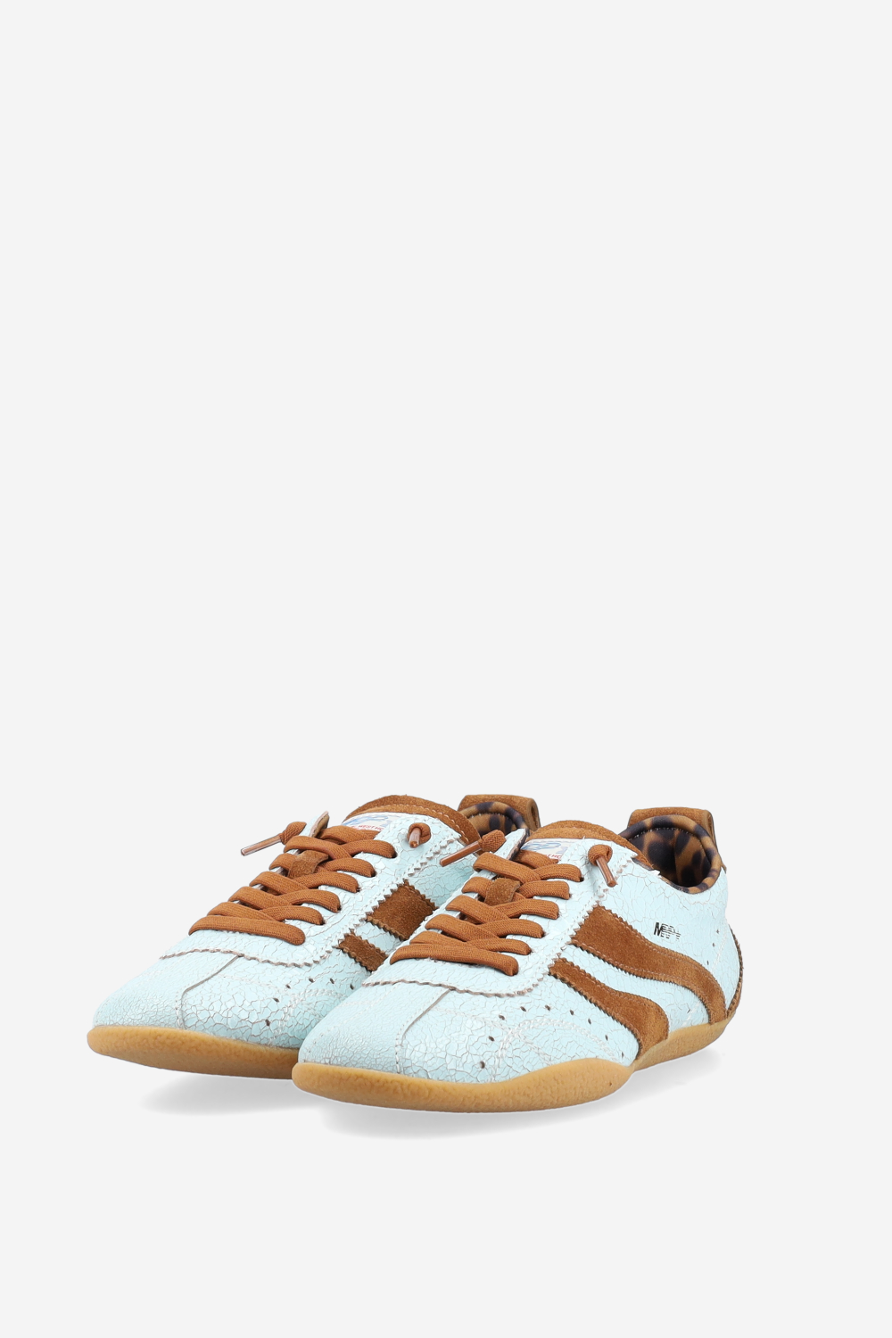 Runaway leather sneakers
