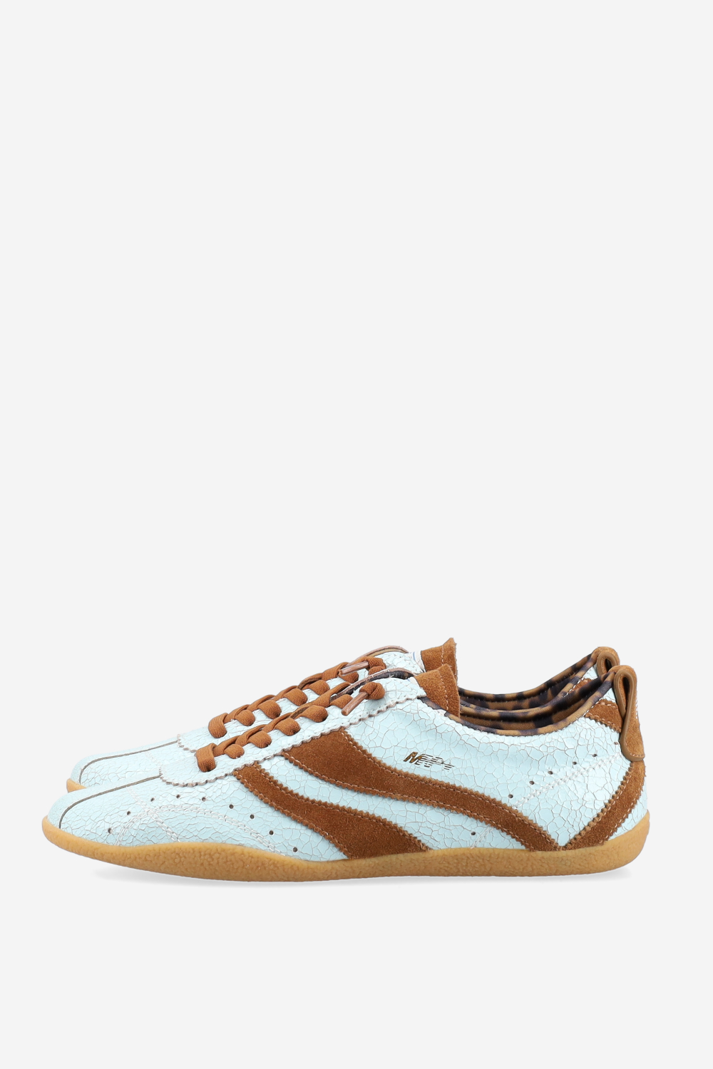 Runaway leather sneakers