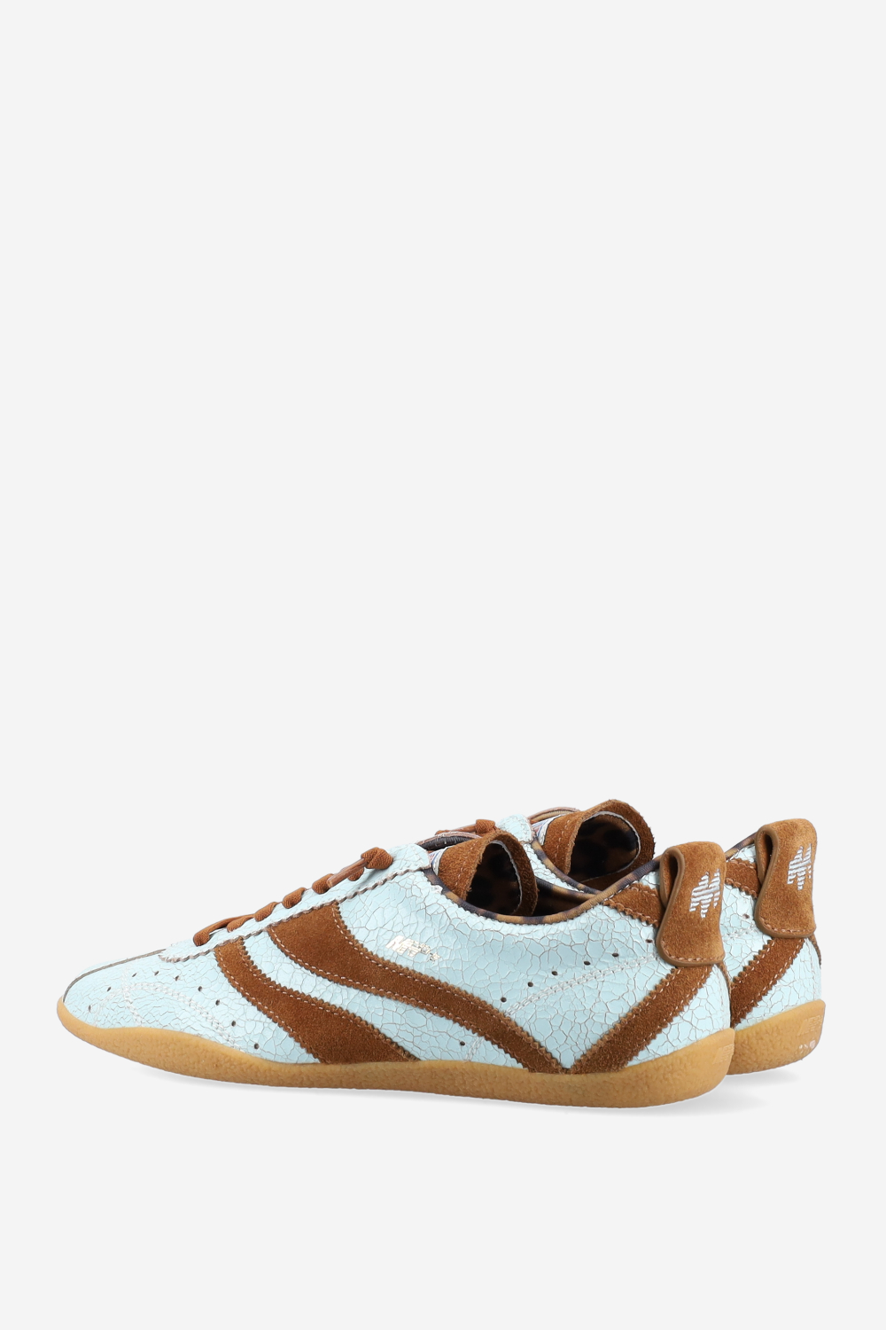 Runaway leather sneakers