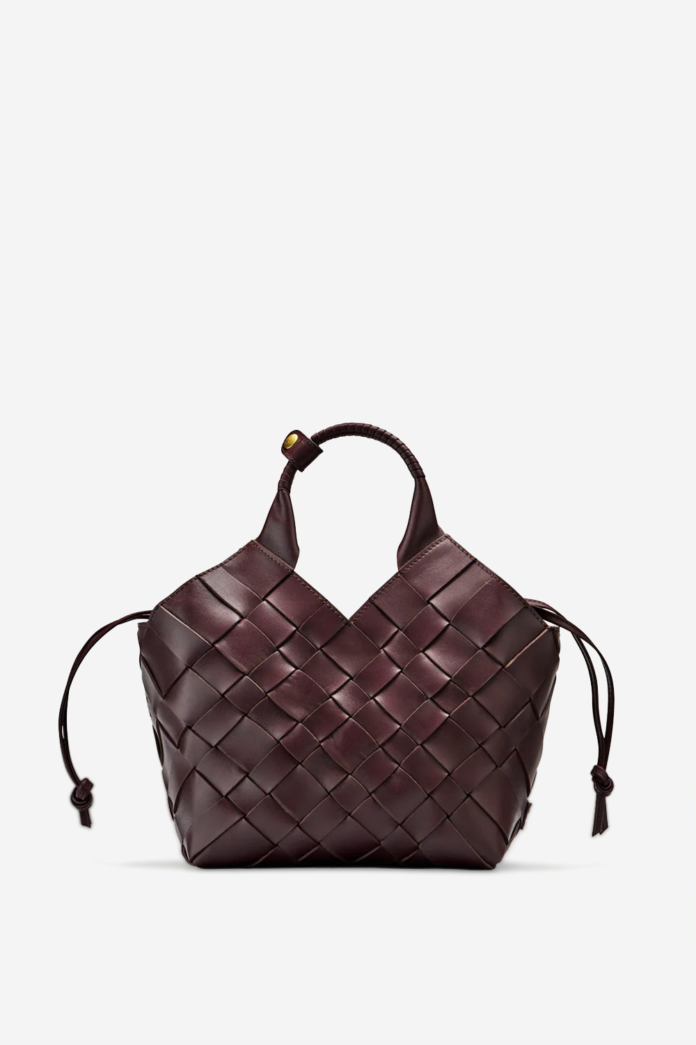 Phone pocket leather crossbody - Mayke