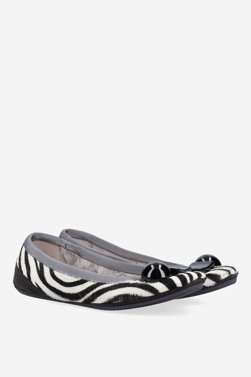 Becky zebra ballerinas