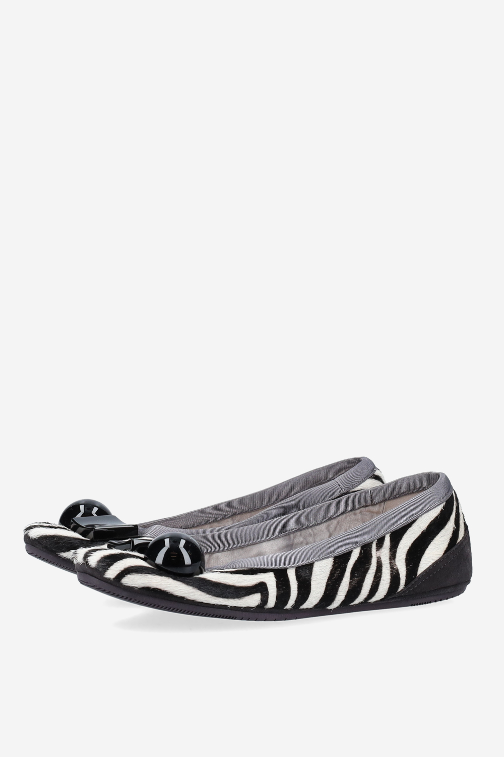 Becky zebra ballerinas