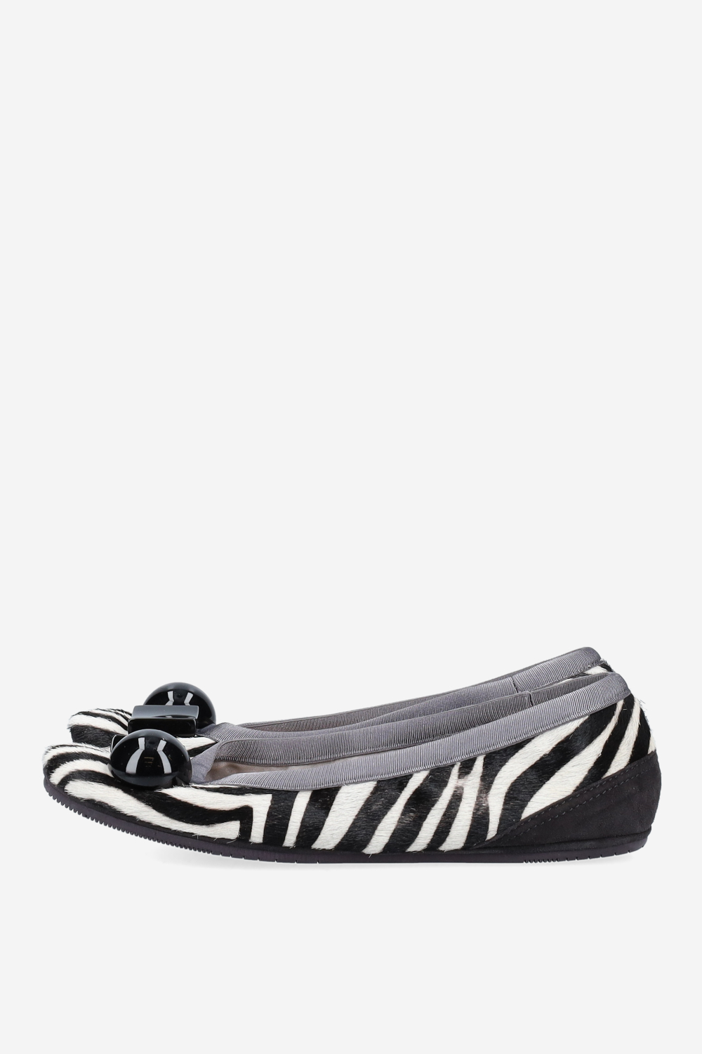 Becky zebra ballerinas