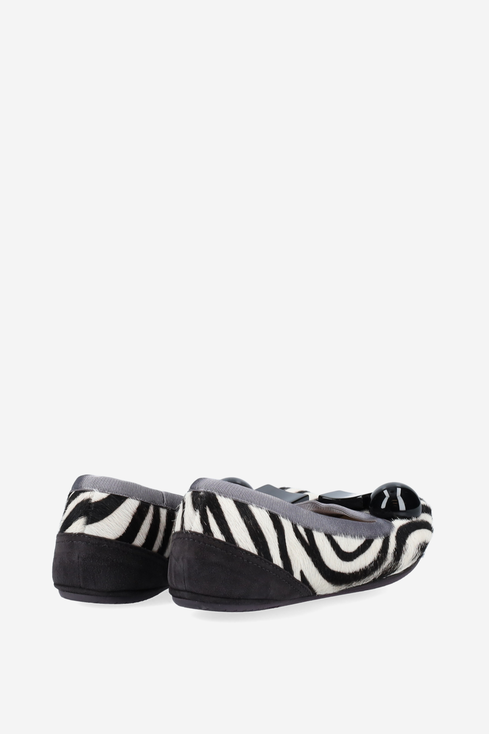 Becky zebra ballerinas