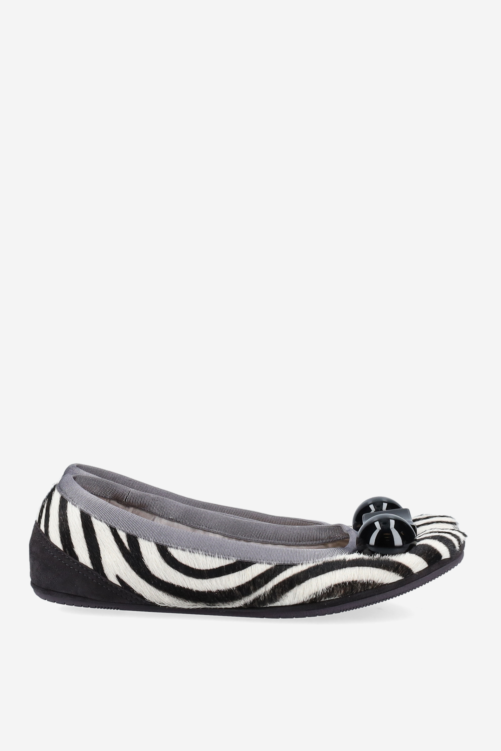 Becky zebra ballerinas