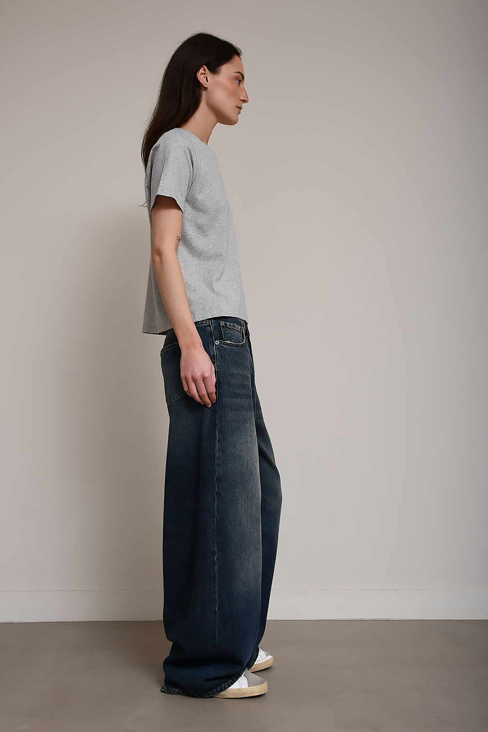Bethany denim wide leg jeans - Mayke