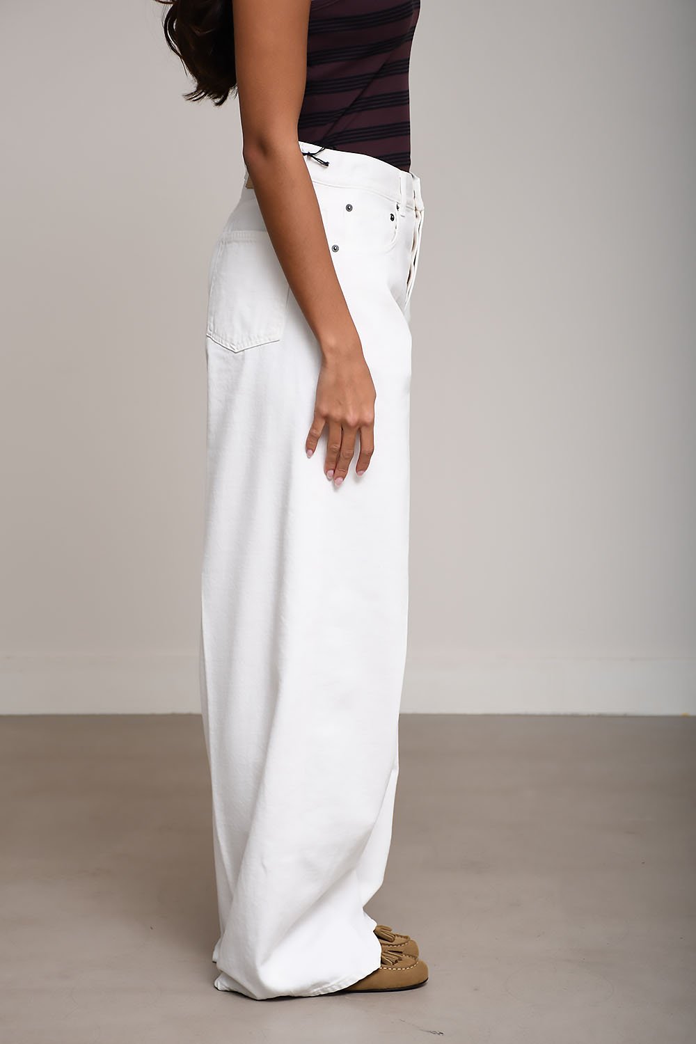 Bethany denim wide leg jeans - Mayke
