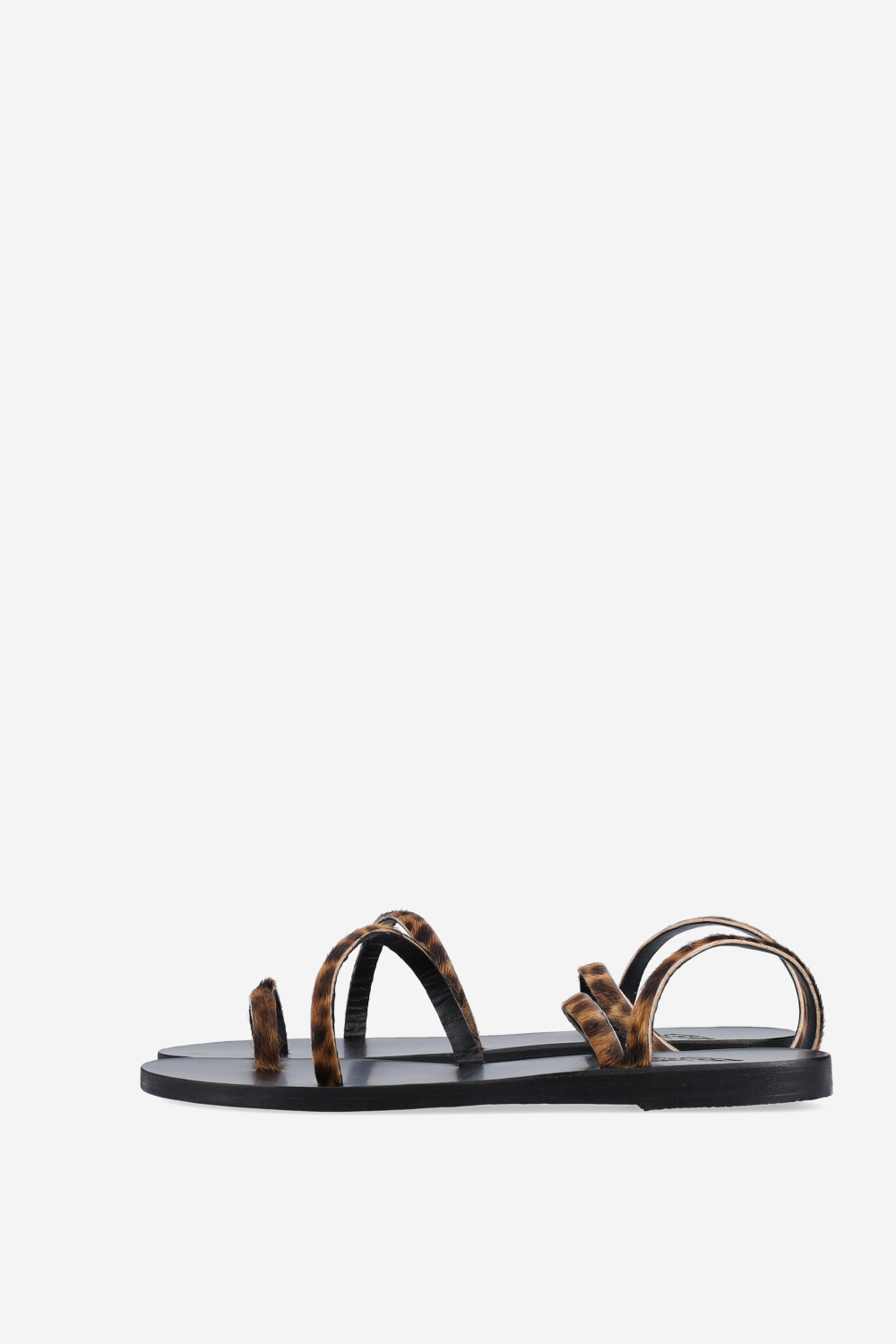 Eleftheria pony-hair sandals