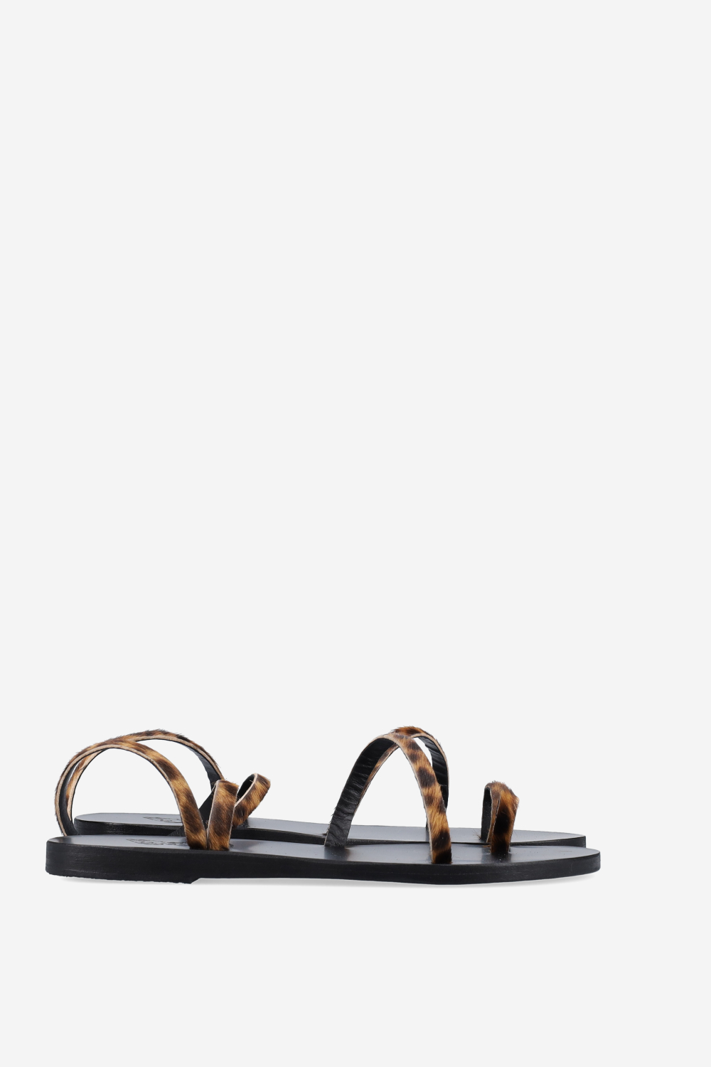 Eleftheria pony-hair sandals