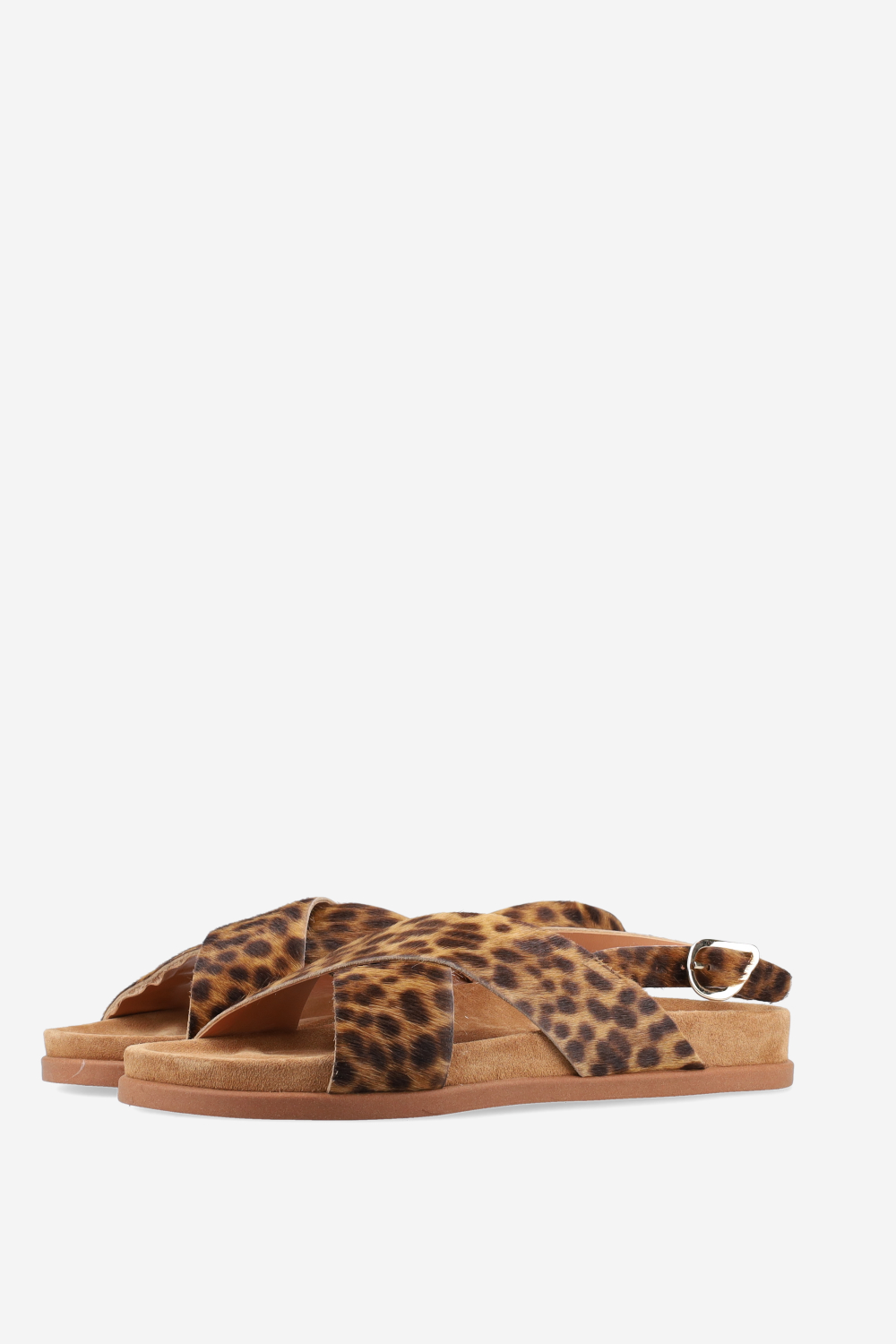 Ikesia pony hair sandals