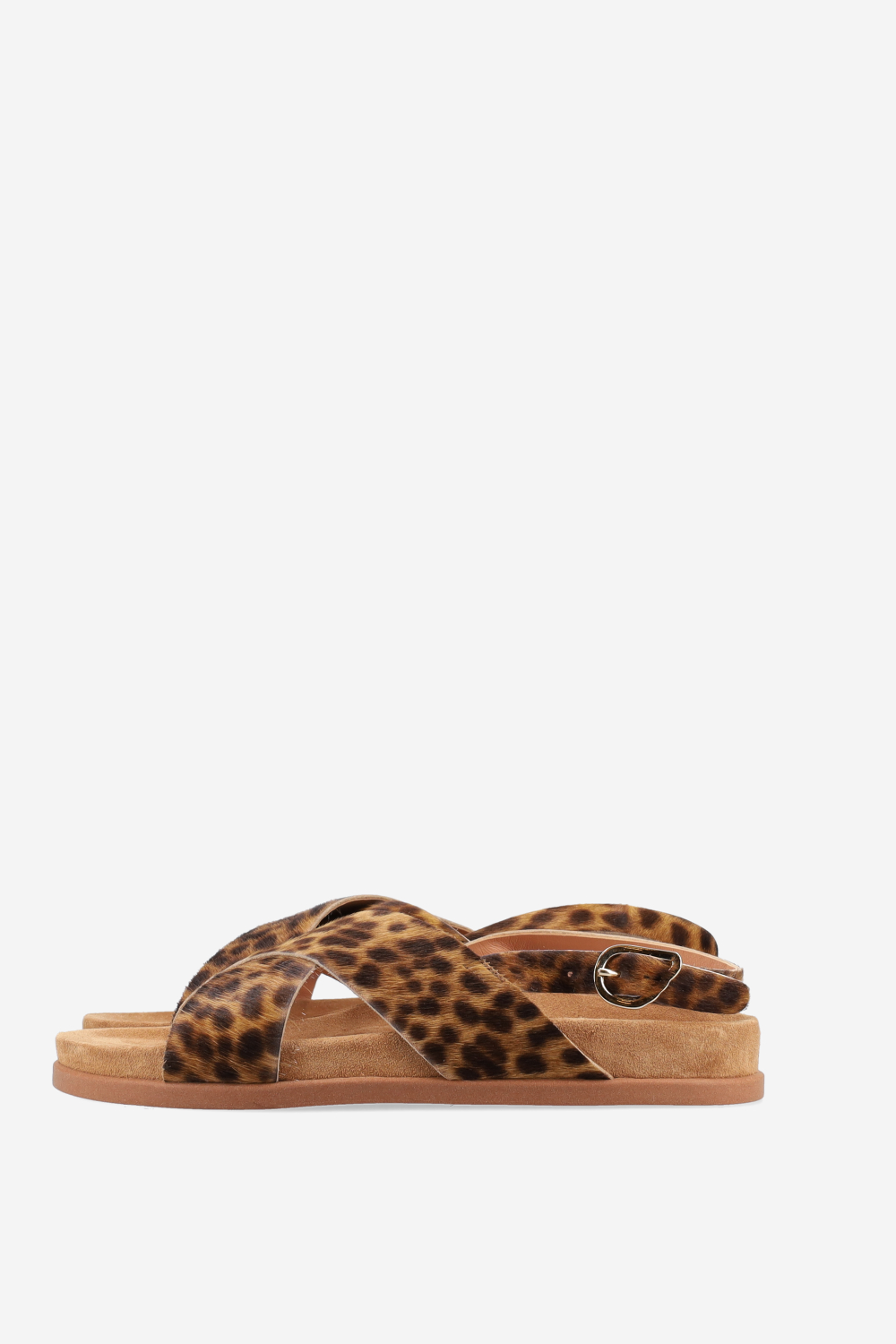 Ikesia pony hair sandals